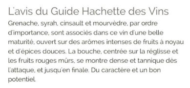 Le Guide Hachette des vins 2021 - L'avis